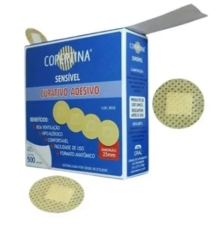 ADESIVO POS COLETA REDONDO AD C/500 - COPERTINA