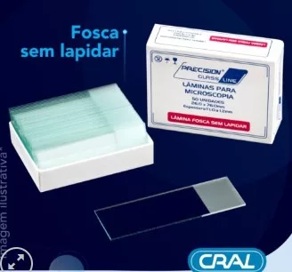 LAMINA MICRO 26X76MM FOSCA N/LAP C/50 PRECISION