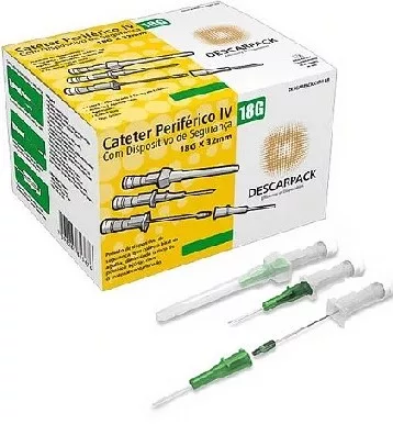 CATETER SEGUR. 18G - DESCARPACK