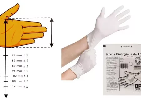 LUVA CIRURGICA N.6,5 ESTERIL - DESCARPACK