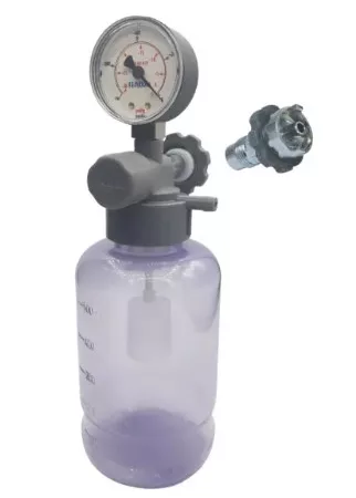 ASPIRADOR P/ REDE VACUOMETRO PLASTICO 500ML HAOXI