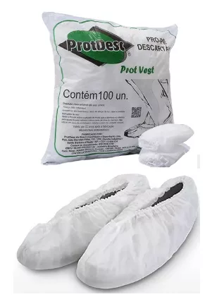 SAPATILHA PROPE DESC. BRANCO GR20 C/100 PROTDESC