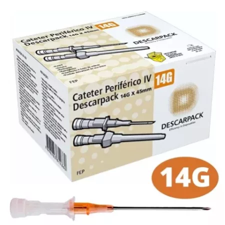 CATETER VENOSO PERIF. 14G - DESCARPACK