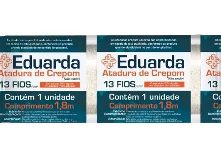 ATADURA CREPE 10CMX1,80MT 13F EDUARDA AMED E04