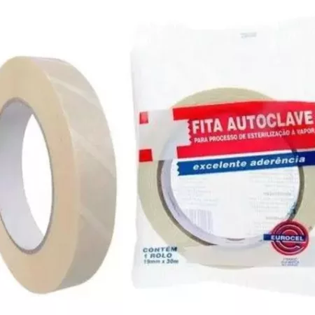 FITA ADESIVA 19 X 30 P/ AUTOCLAVE EUROCEL