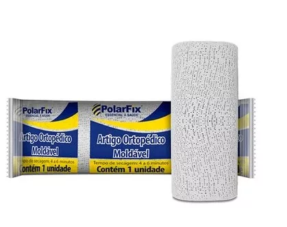 ATADURA GESSADA 08CMX2MT - POLARFIX
