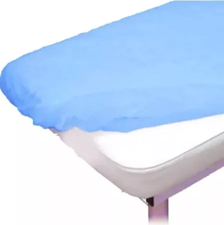 LENCOL TNT C/ELASTICO 210X90CM C/10 AZUL LEVE DEJAMARO