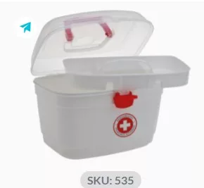 MALETA DE URGÊNICIA 1 BANDEJA M - PARAMOUNT PLASTICOS