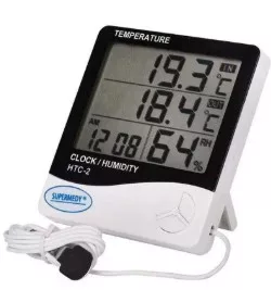 TERMO-HIGROMETRO C/ CABO - SUPERMEDY