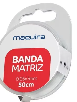 MATRIZ ODONT. 07MMX00,5MM X 50CM - MAQUIRA
